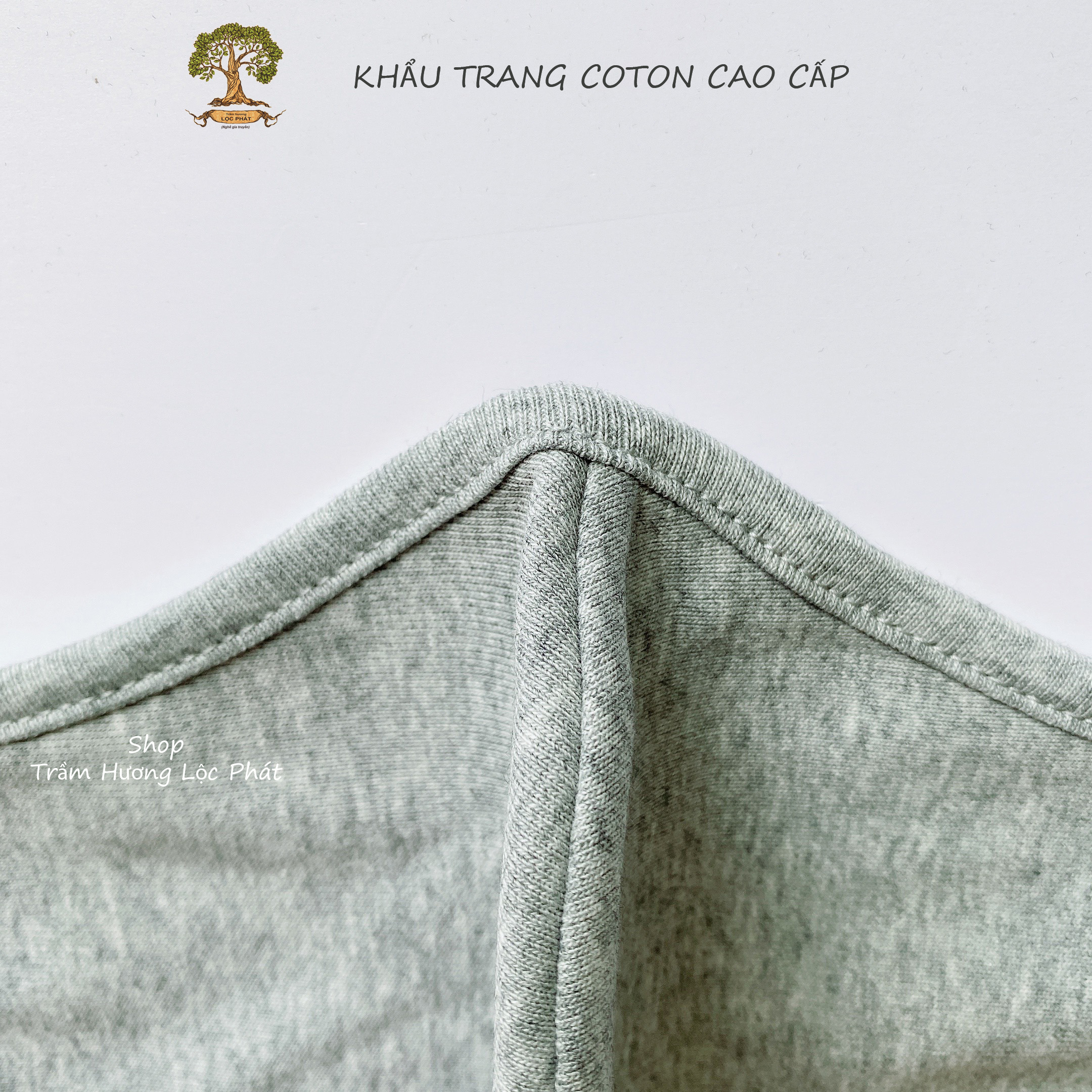 Khẩu Trang Vải Cotton Cao Cấp 2 lớp - Combo 5pcs - Màu Pastel Tinh Tế