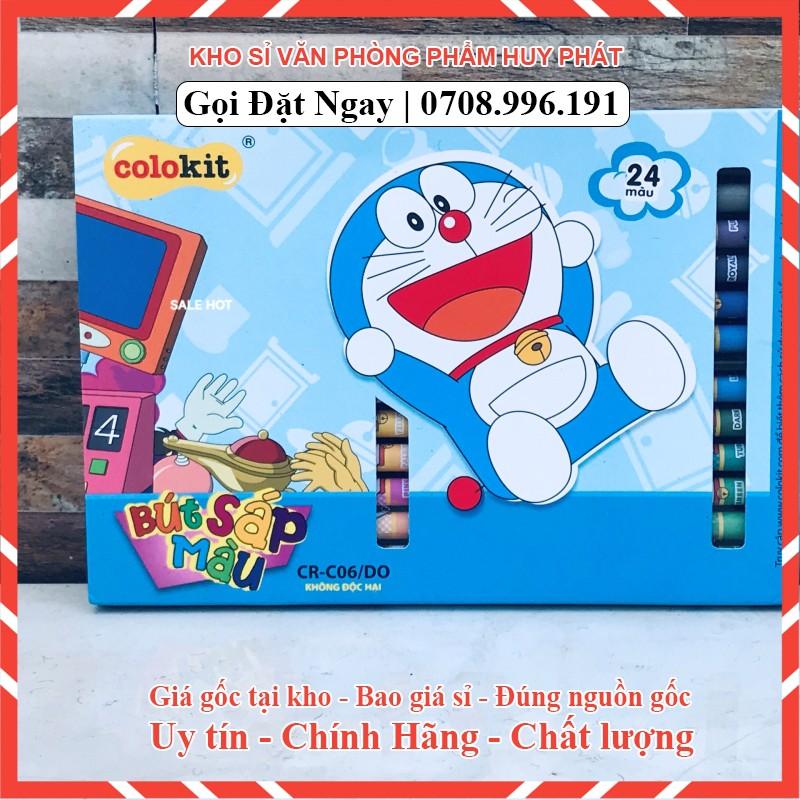 Bút sáp màu CR04- CR05 Doraemon