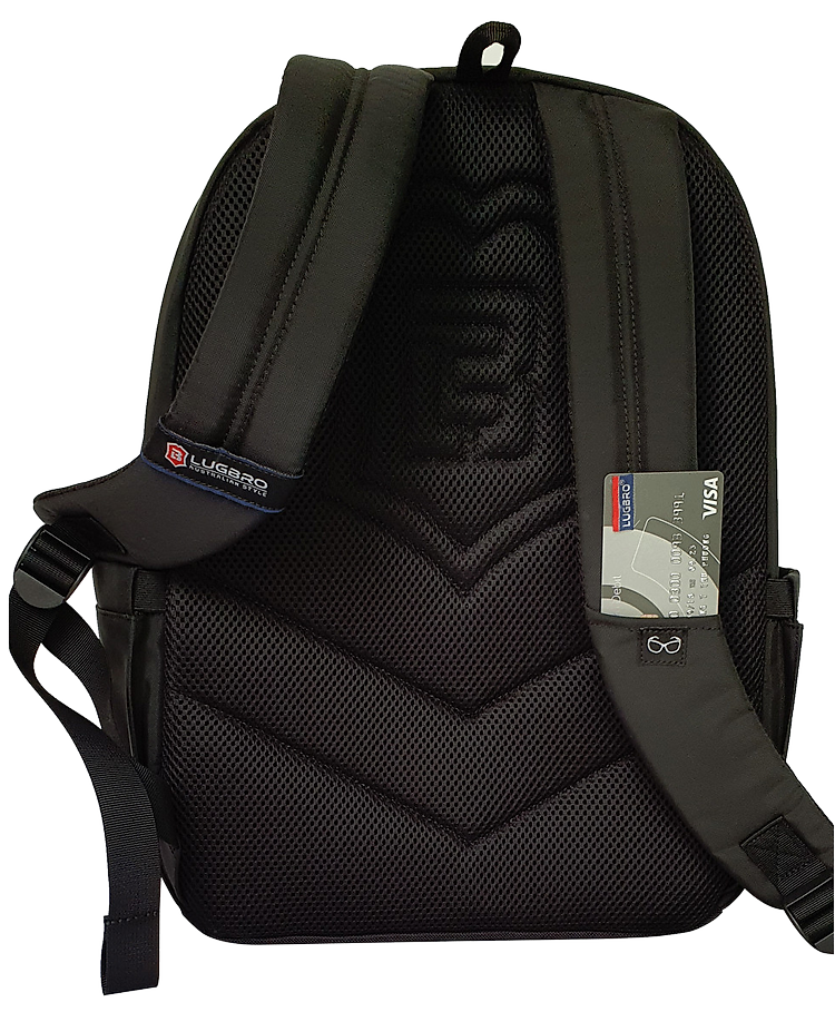 Ba lô LUGBRO  BUSINESS i17 (Đen)