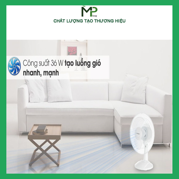 Quạt Bàn Comfee CF-TF3008MB 36W - Hàng Chính Hãng