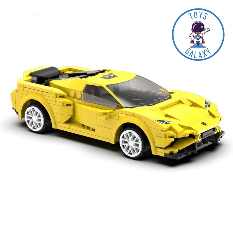 Đồ Chơi Lắp Ráp Kiểu Mô Hình Điều Khiển Từ Xa RC Technic Siêu Xe Lamborghini Huracan EVO C51074