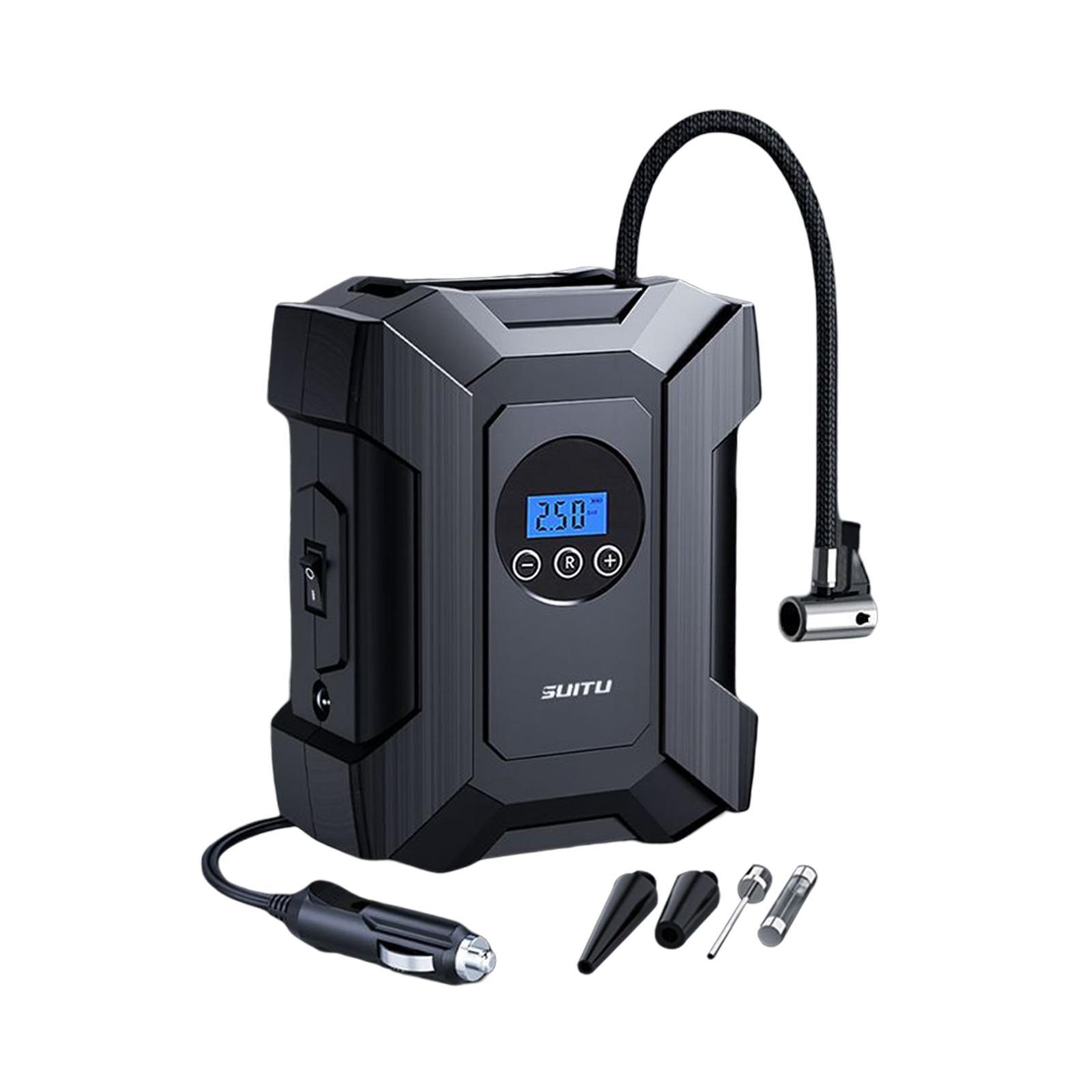 Car Tire Inflatable Pump Digital Display Tire Inflator for Motorcycles