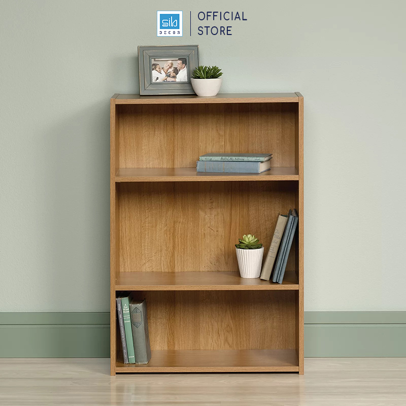 Tủ Sách Đơn Giản Có Hậu Kích Thước 90 x 62 x 30cm SIB Decor Cabinet KSG54