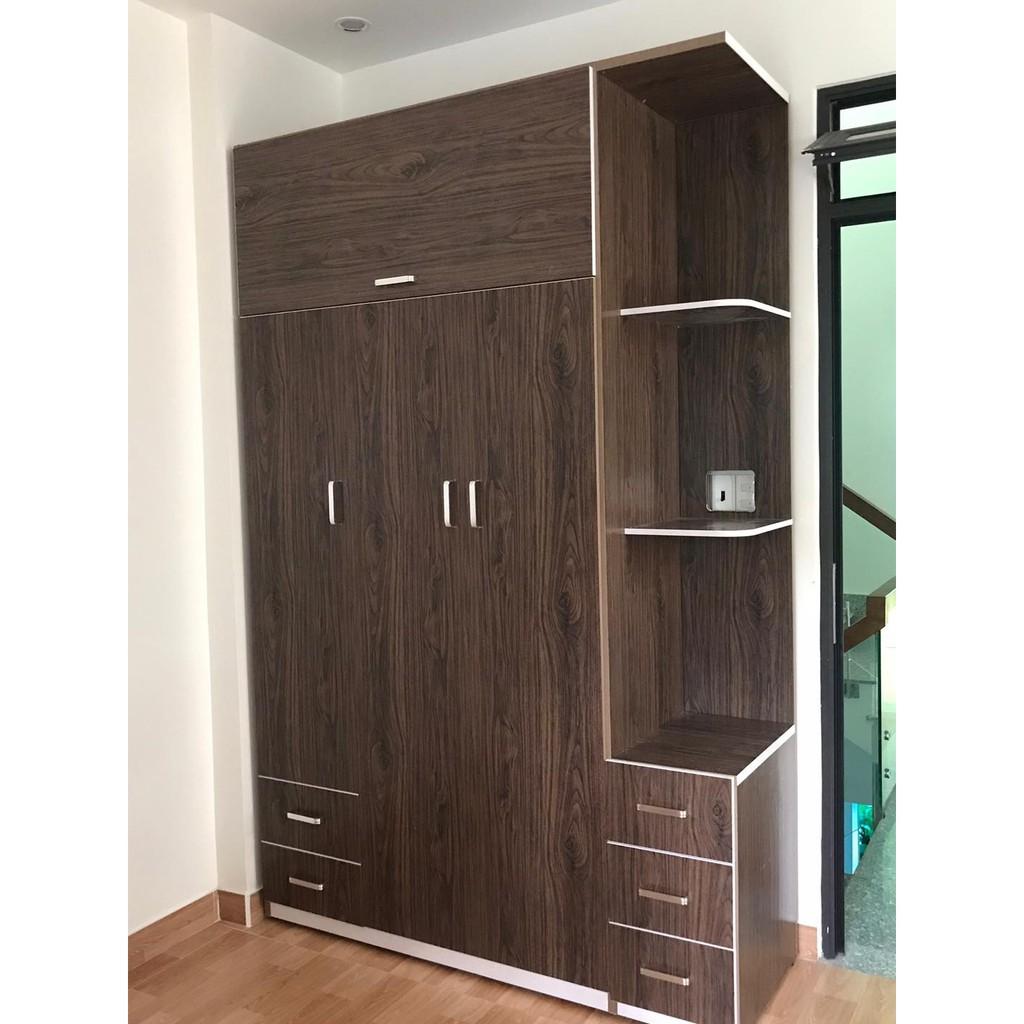 Tủ nhựa đài loan 3 cánh kệ trang trí mẫu mới