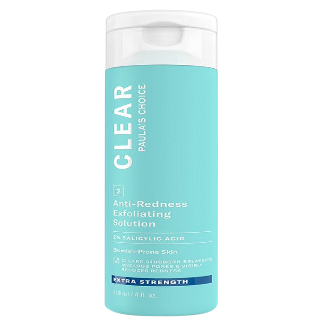 Dung Dịch Làm Giảm và Ngừa Mụn, Tẩy Tế Bào Chết Clear Extra Strength Anti-Redness Exfoliating Solution 118ml