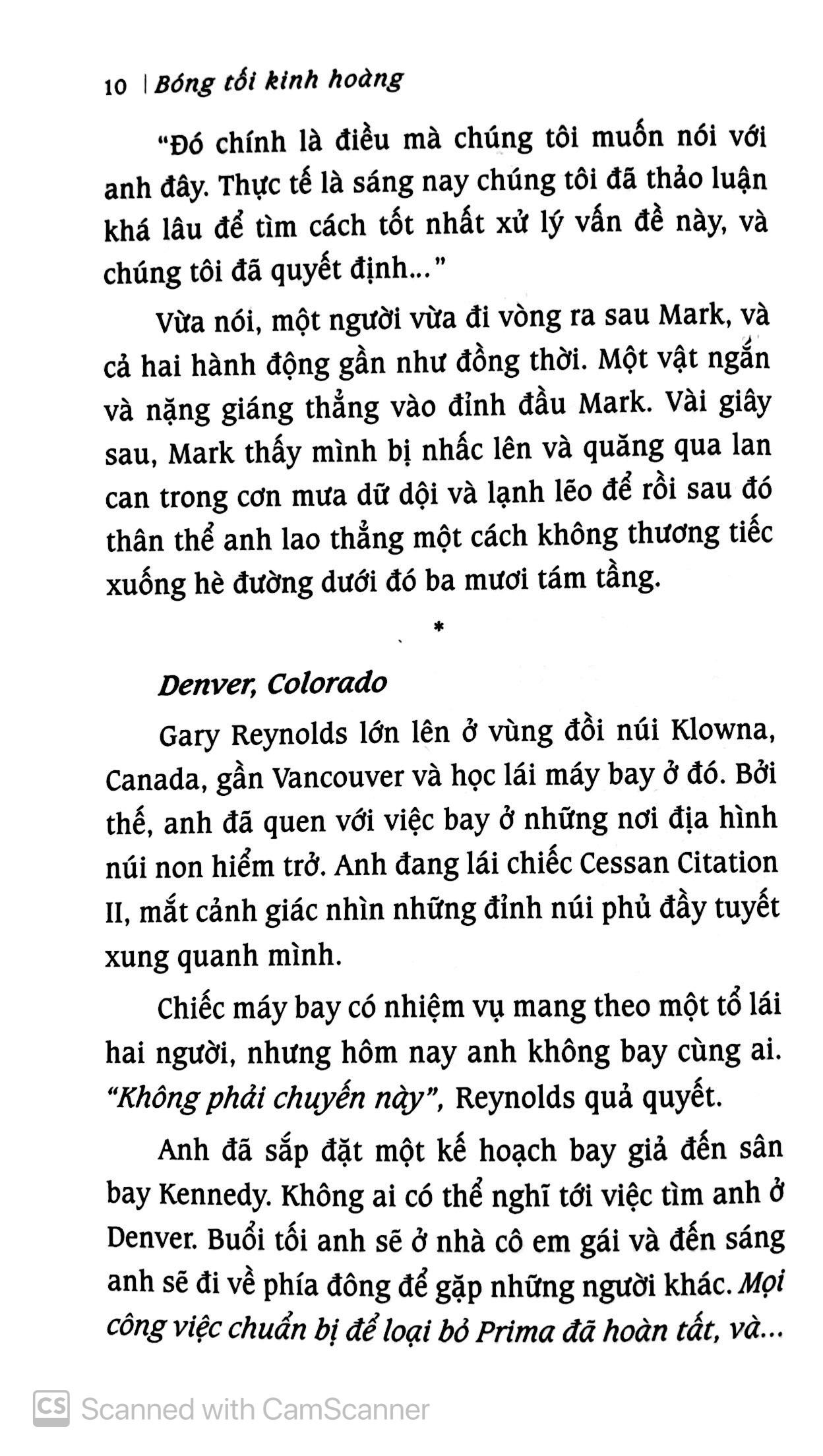Bóng Tối Kinh Hoàng (Truyện trinh thám) - Sidney Sheldon