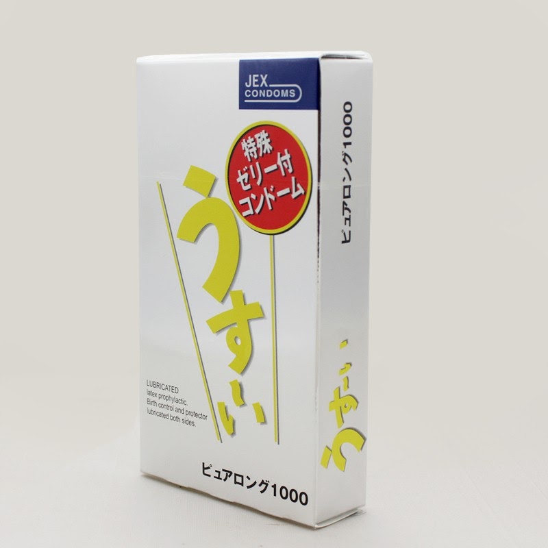 Bao Cao Su Nhật Bản Chống Xuất Tinh Sớm Jex Usui Pure Long - Gai Gân Tăng KHoái Cảm - Che Tên Sản Phẩm - SHOP THIÊN THAI