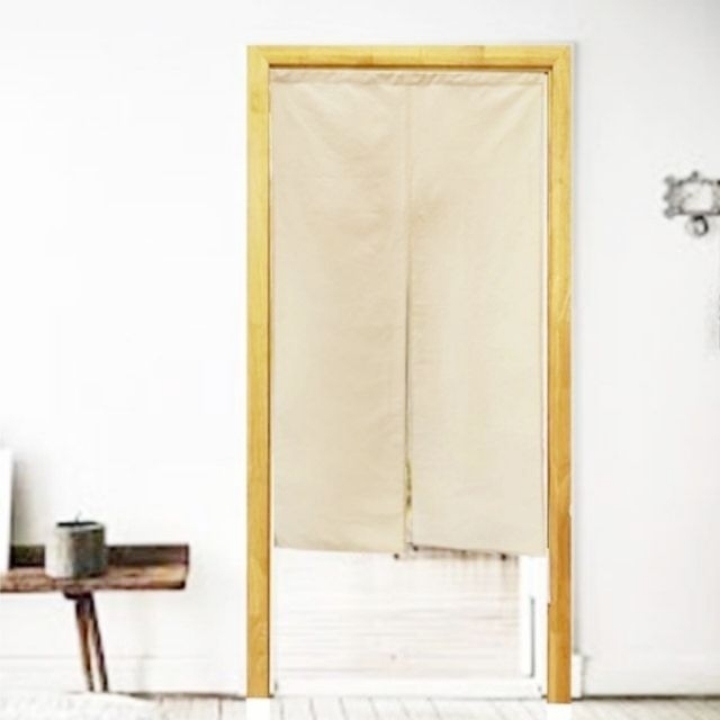 Màn rèm noren Nhật vải bố cotton dày 85x150cm