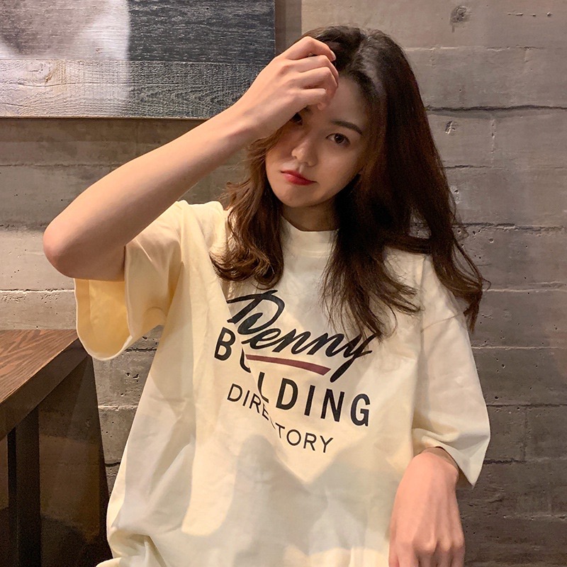 Áo thun tay lỡ form rộng -nam nữ cotton T shirt Penny AT03