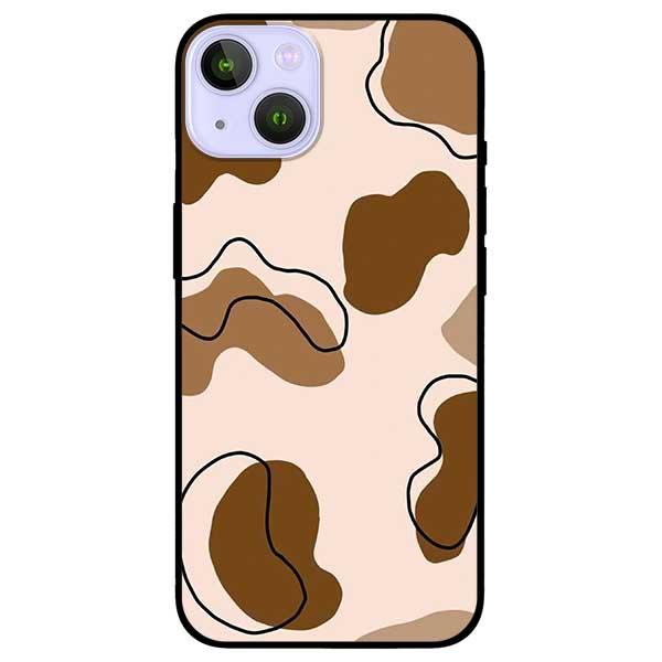 Ốp lưng dành cho Iphone 13 Mini - Iphone 13 - Iphone 13 Pro -  Iphone 13 Pro Max - Bò Sữa Nâu