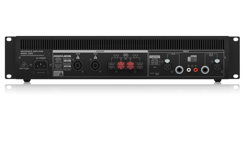 Amply Behringer A800 - Studio Monitor Amplifiers -Hàng chính hãng