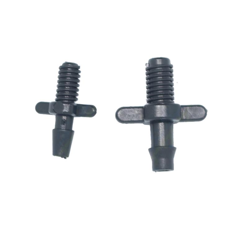 30 bộ Khởi thủy 1 đầu gân 4/7 1 đầu ren 5 mm TKR47, Khởi thủy ren cho ống PE, LDPE, HDPE, PVC Φ4/7
