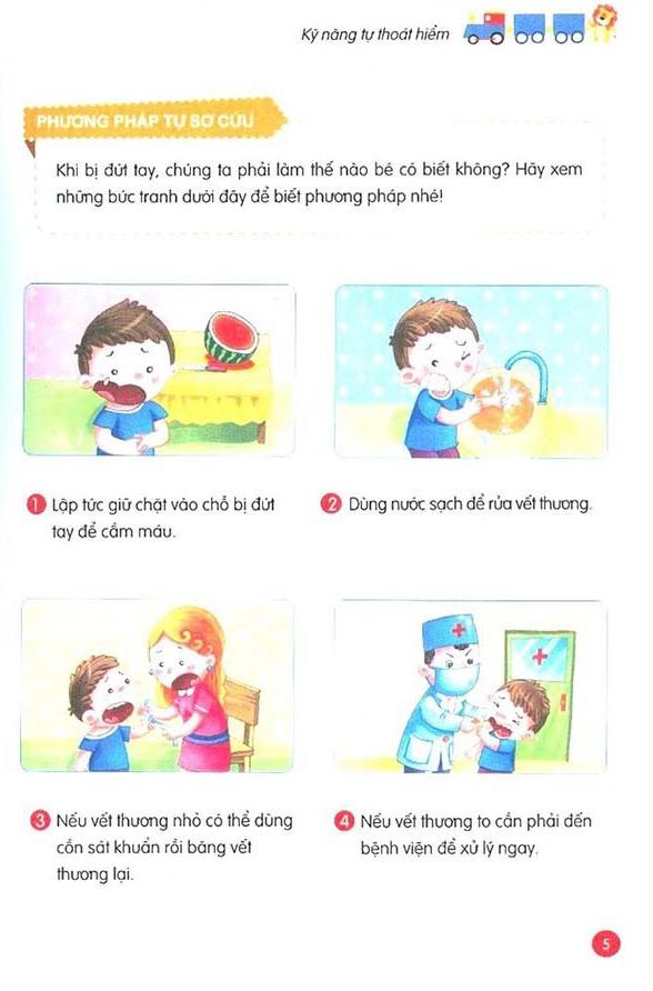 Sách - Tủ Sách Bồi Dưỡng Kỹ Năng Sống - Kỹ Năng Tự Thoát Hiểm