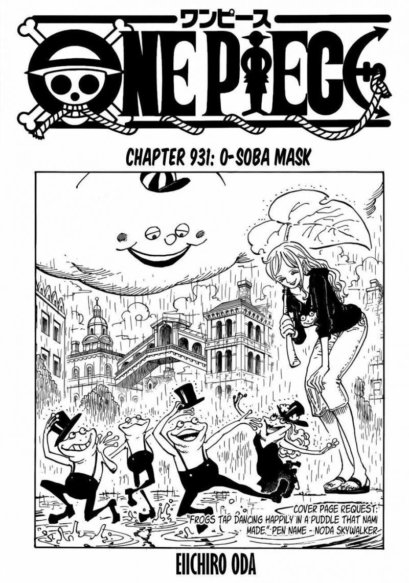 đảo hải tặc - one piece chapter 931 1
