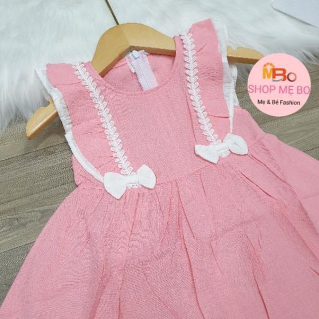 VÁY BÉ GÁI viền ren BABYDOLL - sỉ quần áo trẻ em