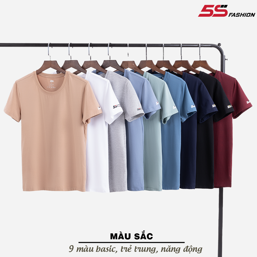 Áo Thun Nam SIPEY Cotton 5S Cổ Tròn (6 màu), In Chữ Ép Nhiệt, Co Giãn Thoải Mái, Mát, Dày Dặn, Phom Chuẩn (TSO22099)..