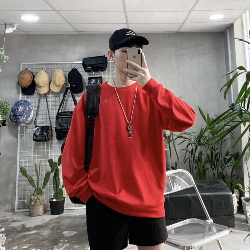 Sweater nỉ ngoại nhiều màu
