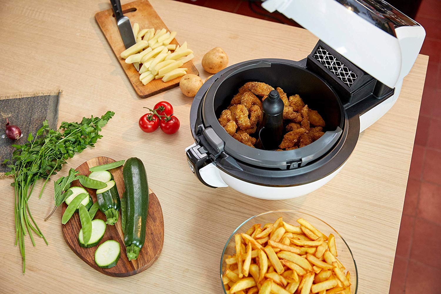 Nồi Chiên Xào Không Dầu Tefal FZ7600 - Hàng chính hãng