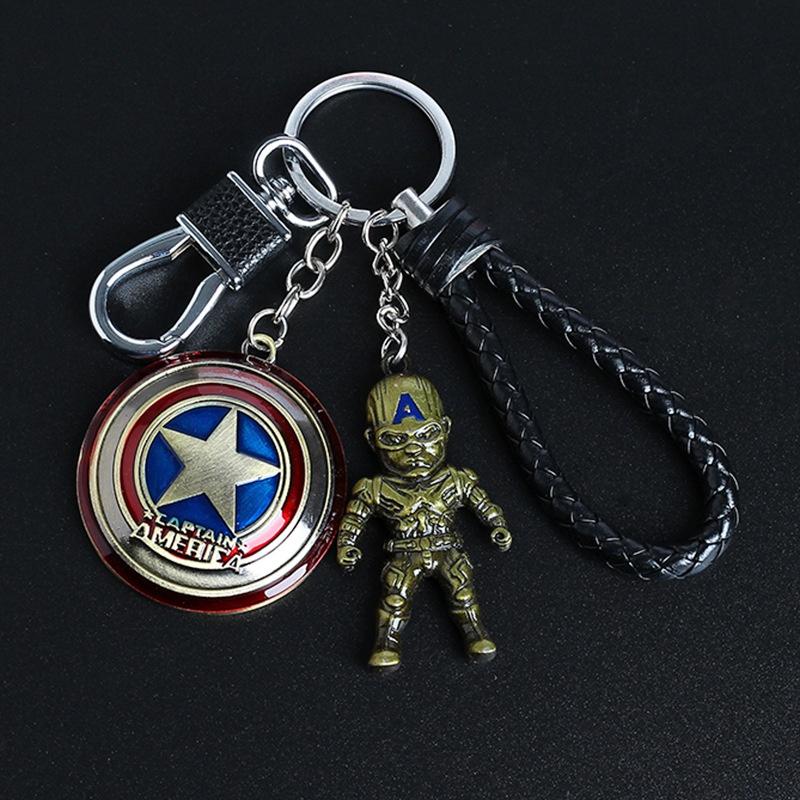 Móc Khóa IRON MAN Avengers Kuu Clothes Màu Bạc Cao Cấp - Móc Khóa Siêu Anh Hùng Thép Titan Không Gỉ -IRONMAN Avenger