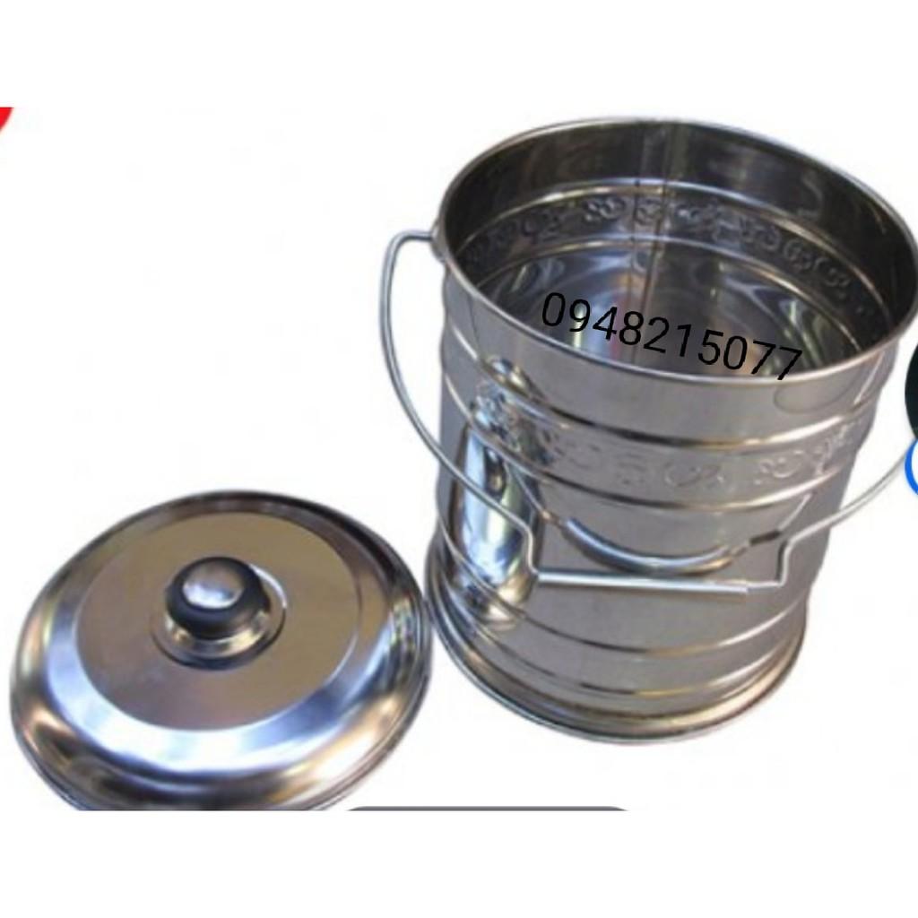 Xô Inox 304 Có Nắp