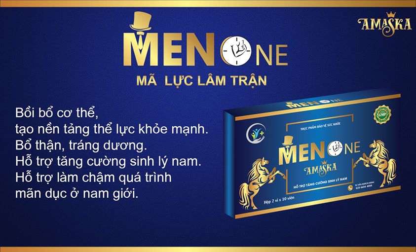 Menone Tăng Cường Sinh Lý Nam, Giảm Căng Thẳng Mệt Mỏi