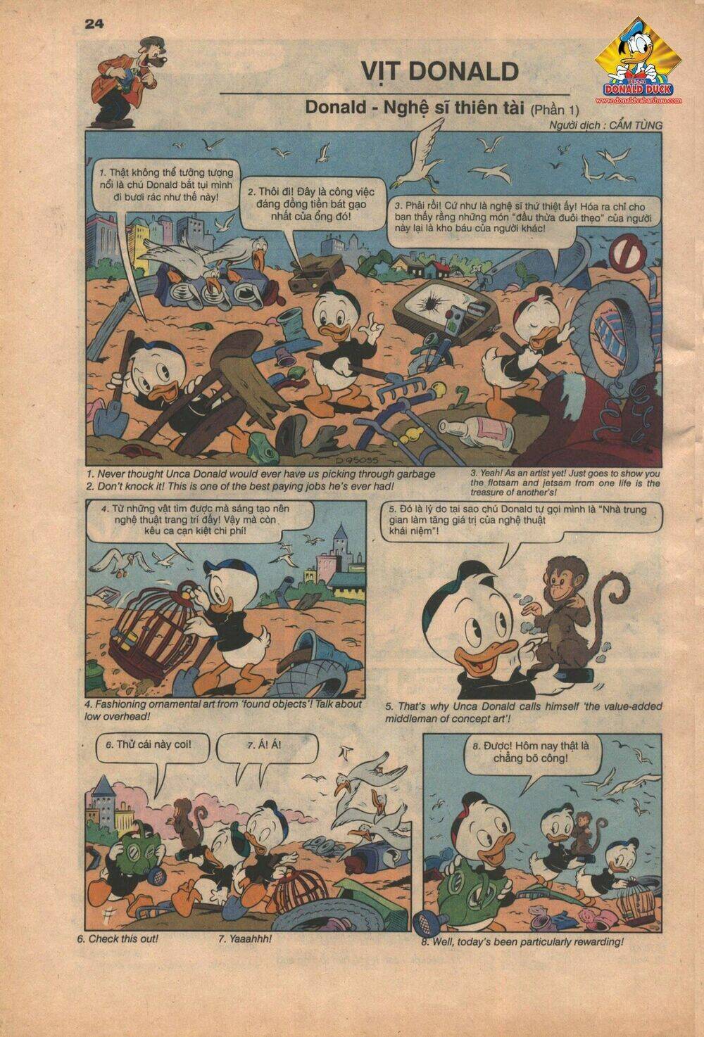 donald và bạn hữu chapter 5 24