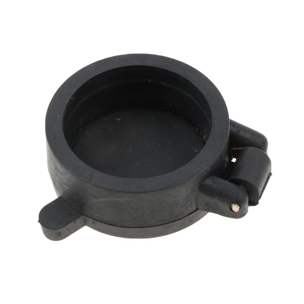 29mm Flip-Up Telescope Lens Cover Protective Cap Made of PVC Plastic