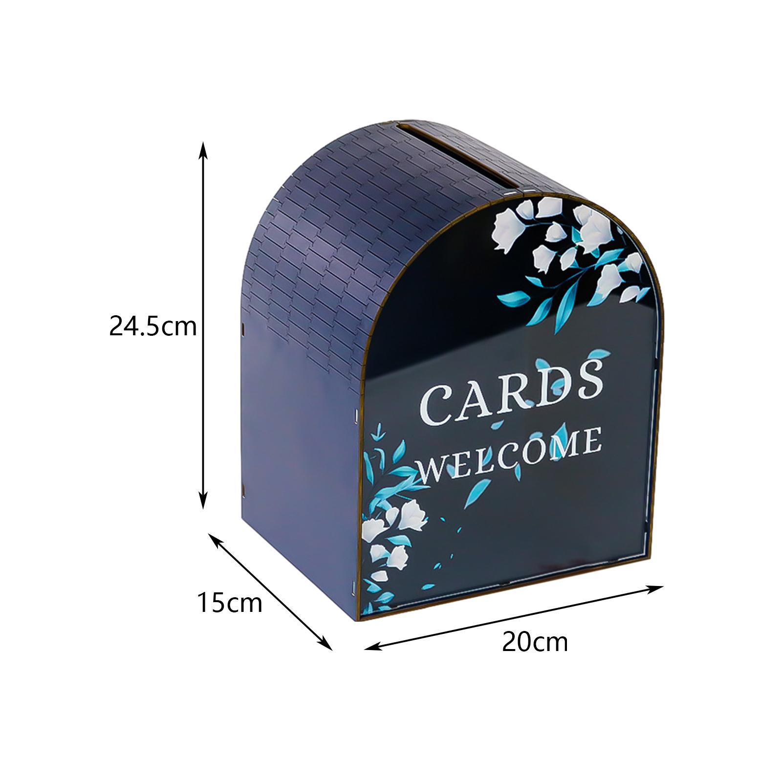 Acrylic  Box Gift Card Box for Parties Engagement Birthday Party