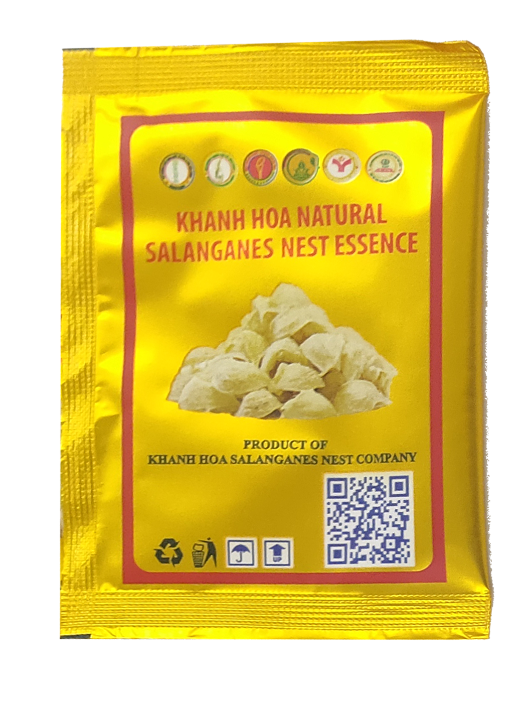 TINH CHẤT YẾN SÀO THIÊN NHIÊN KHÁNH HÒA - HỘP 5 GÓI 5 GRAM - 027