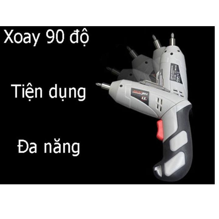 Bộ Máy Khoan Cầm Tay Đa Năng 45 Chi Tiết Tiện Dụng Tặng Kèm 3 Bút Bi Nước - Hàng Chất Lượng