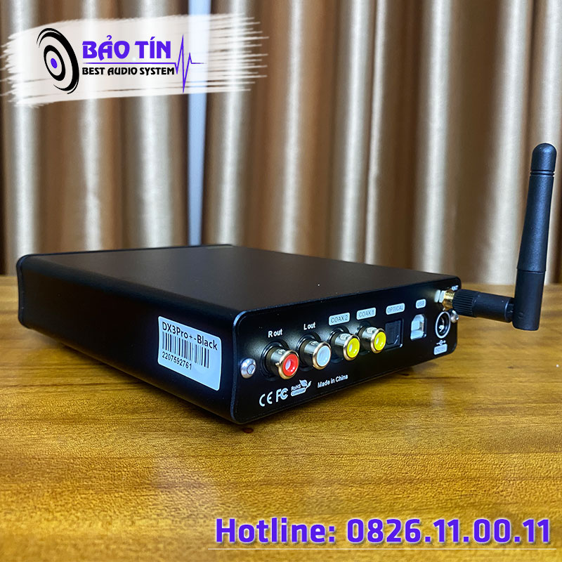 [Ảnh thật] [Chính hãng] Bộ giải mã DAC TOPPING DX3 Pro + Giải Mã 32Bit/768Khz/DSD 512 tặng dây Quang Audioquest Mỹ 280k