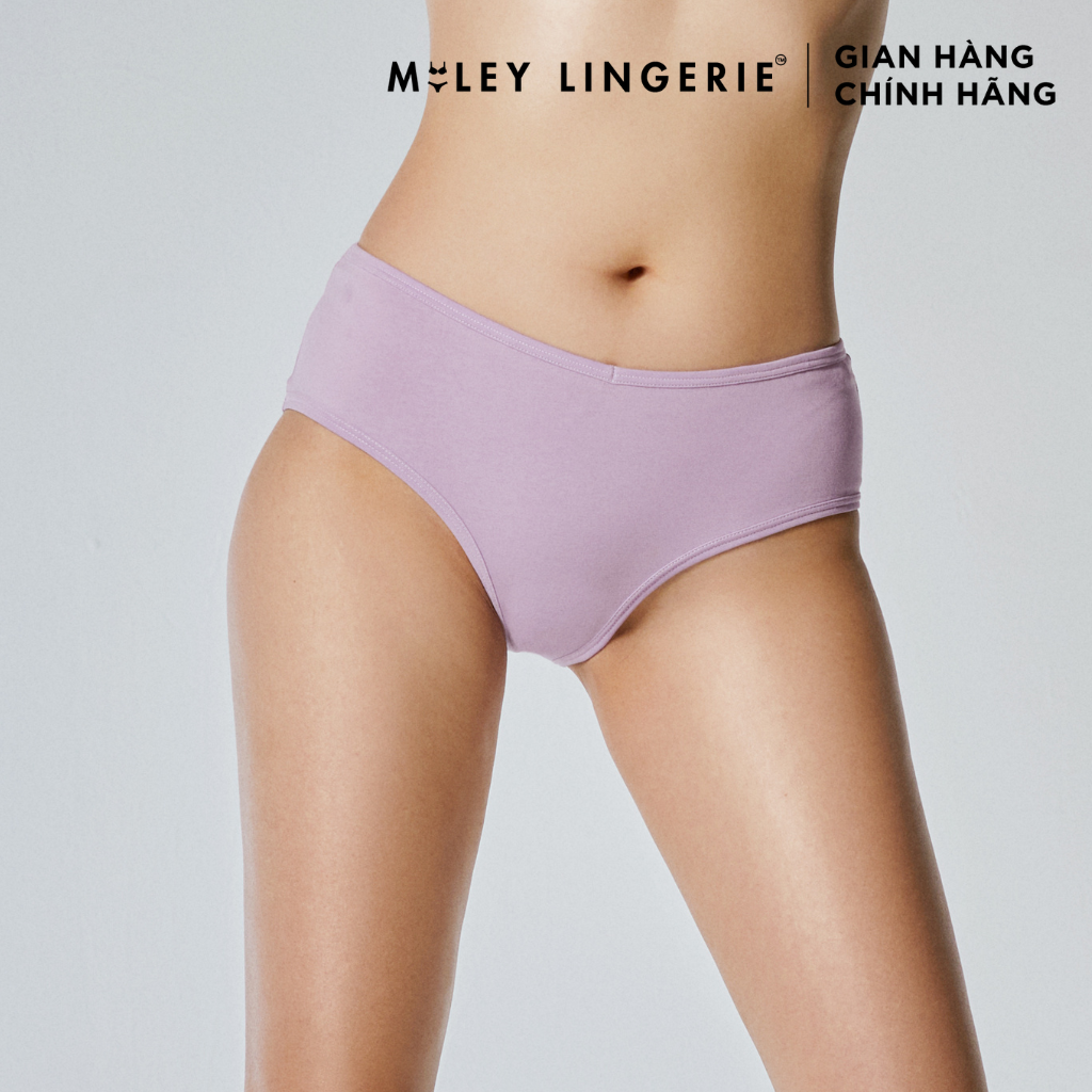 Combo 5 Quần Lót Nữ Cotton Thiên Nhiên Being Me Miley Lingerie- Màu Xám Đậm
