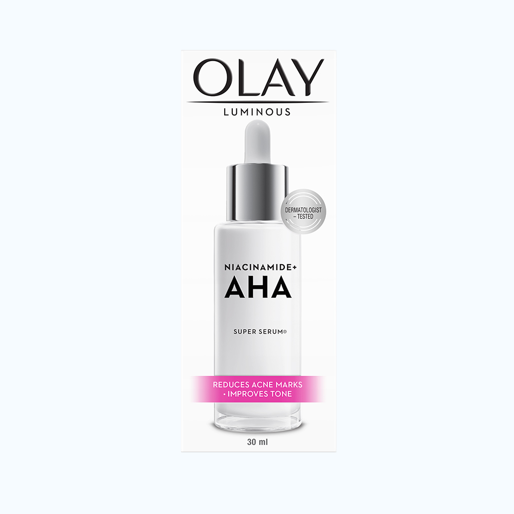 Serum Dưỡng Ẩm Olay Luminous Niacinamide &amp; AHA 30ml/Chai
