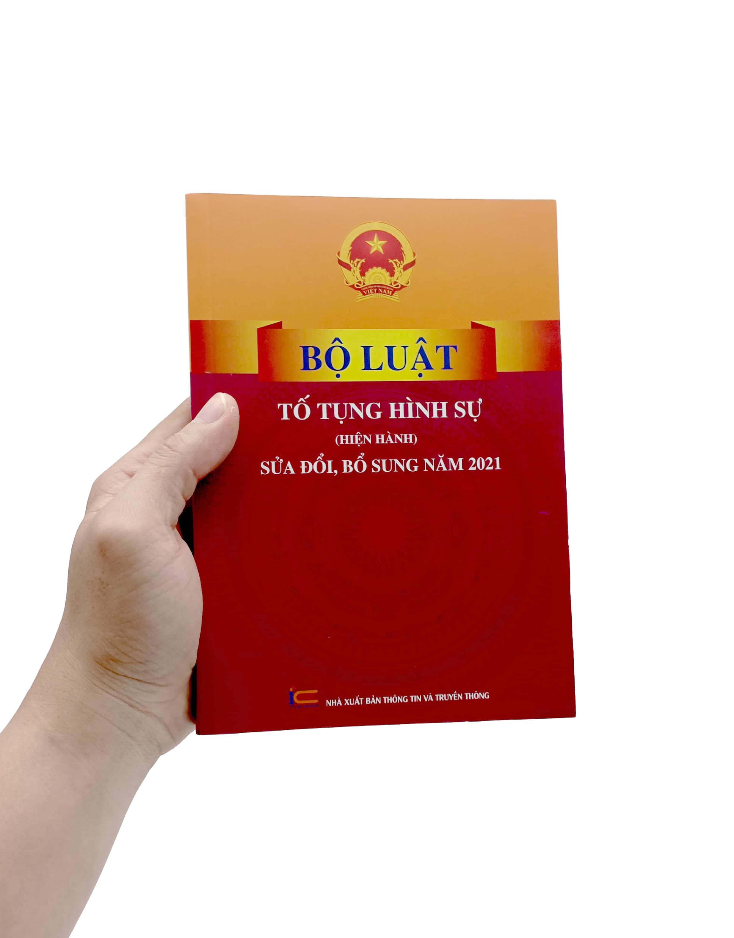 Bộ luật Tố Tụng Hình Sự (Hiện Hành) (Sửa Đổi, Bổ Sung Năm 2021)