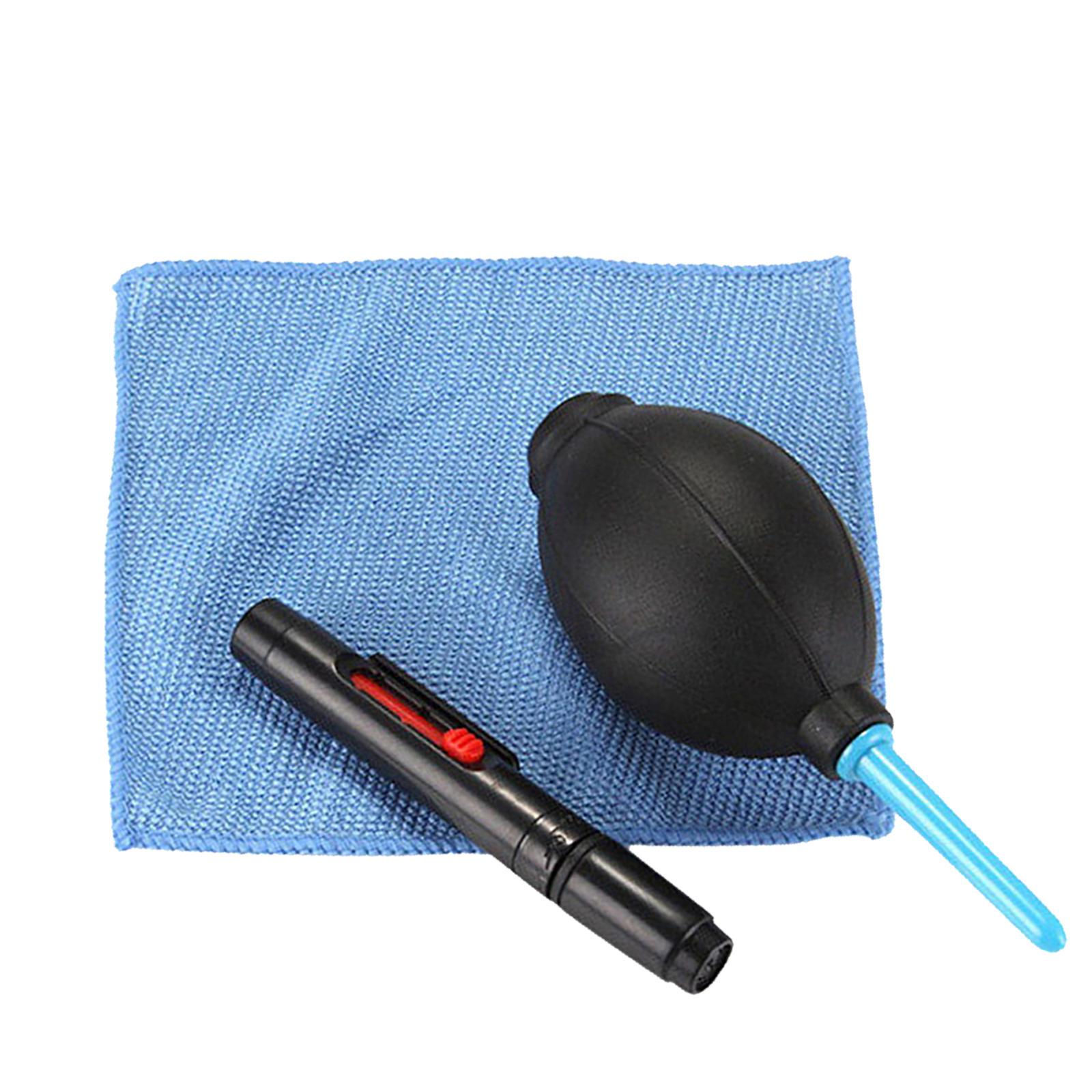 Camera Cleaning Kit Reusable Dust Cleaner Pen Cleaning Cloth for DSLR Cameras Optical Lens VCR Phones Cleaning Tools and Accessories