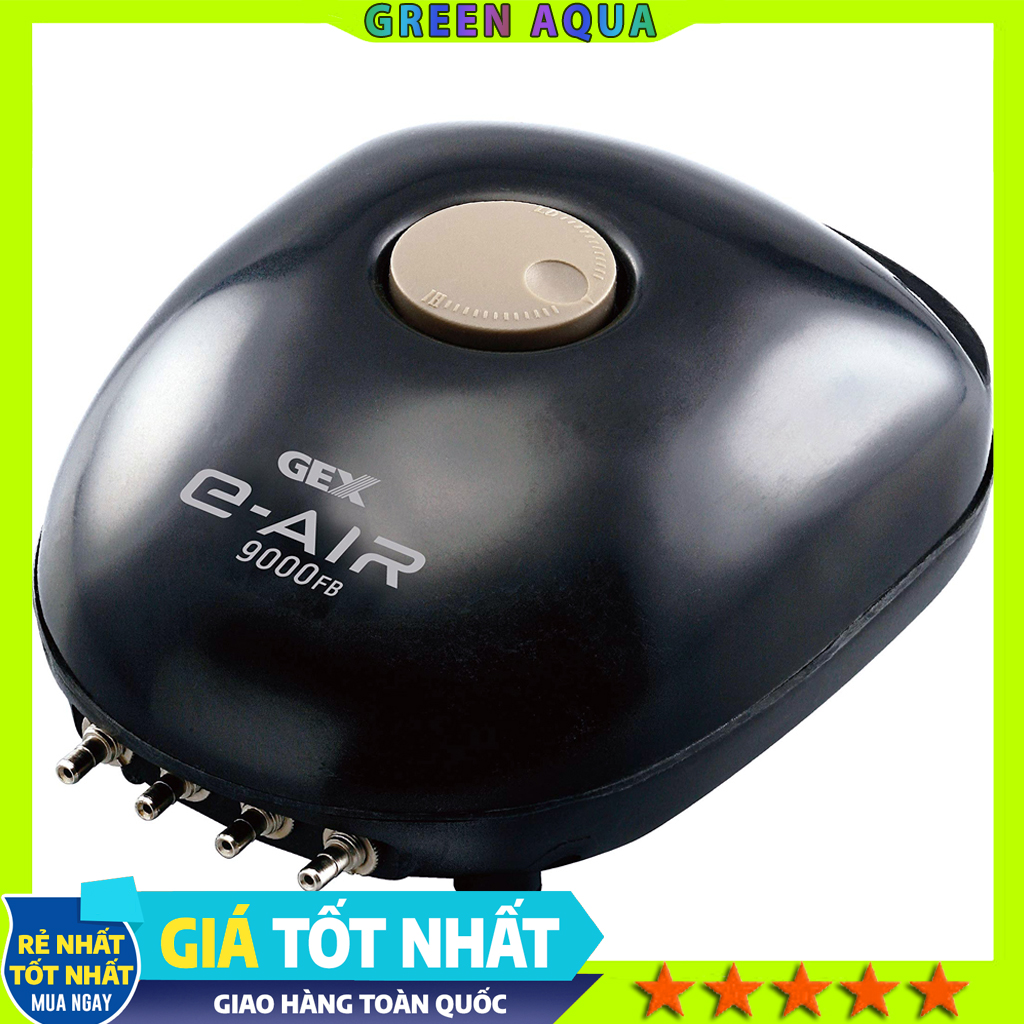 GEX - E-Air Pump 9000FB | Máy bơm sủi Oxy siêu êm cho hồ cá thuỷ sinh, hồ cá biển
