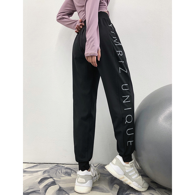 Quần Jogger nữ Louro QL101, mẫu quần tập gym nữ dáng rộng che mọi khuyết điểm, phù hợp tập luyện, đi chơi