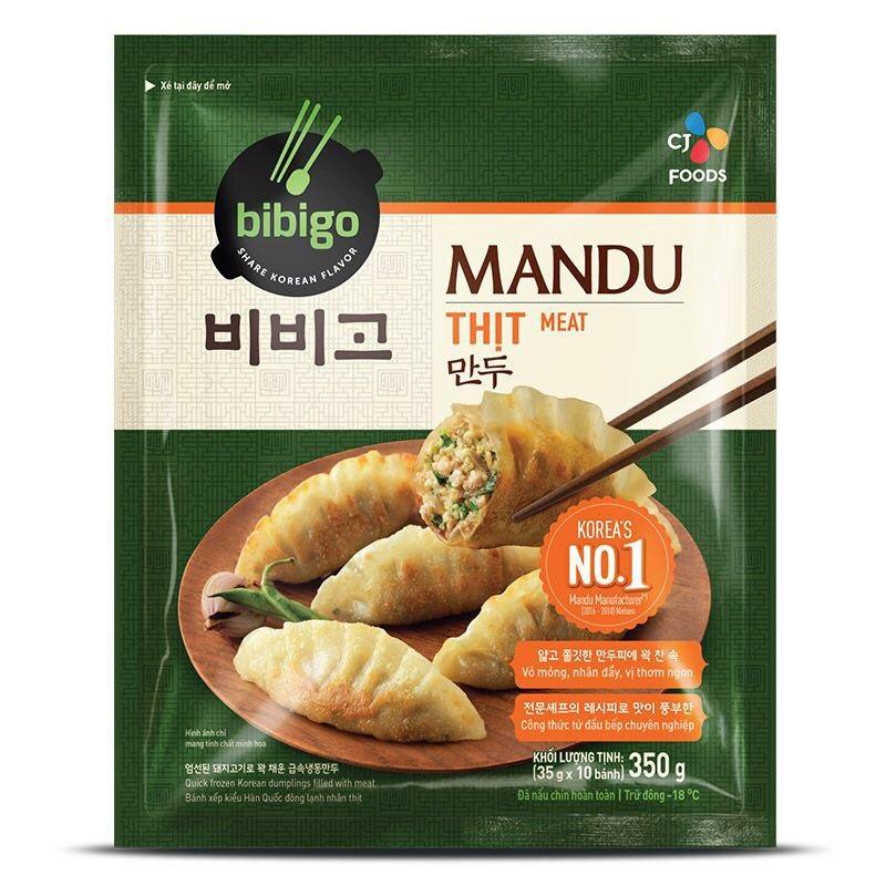 Bánh Xếp Mandu Thịt Bibigo Cj Hàn quốc 350g