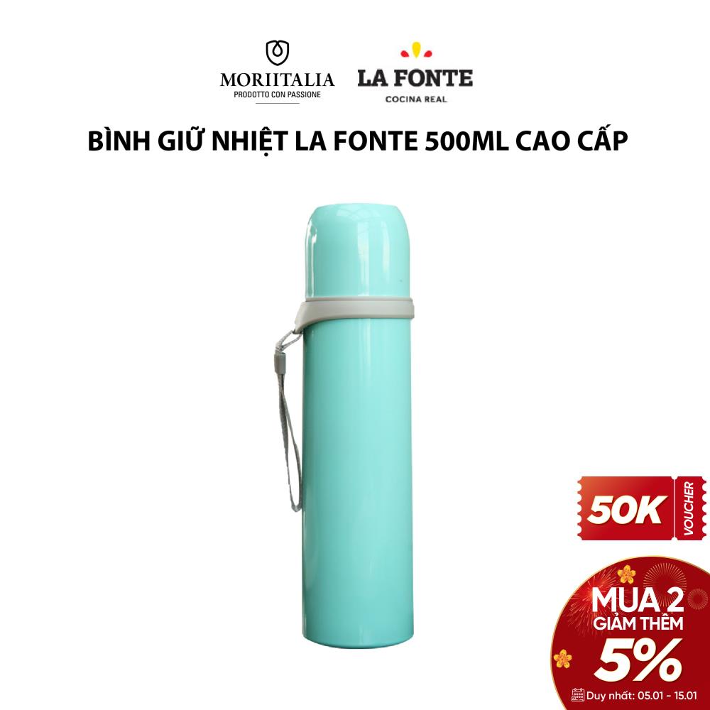 Bình giữ nhiệt La Fonte 500ml cao cấp giữ nhiệt lâu chính hãng 180701