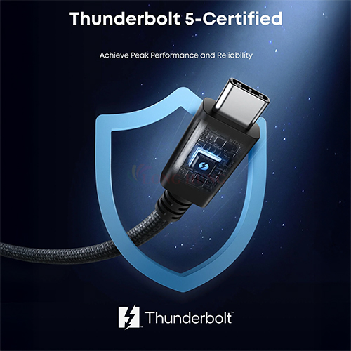 Cáp USB Type-C to Type-C Anker Prime Ultra-Fast Data Tranfer and Charging 240W A84N1 - Hàng chính hãng