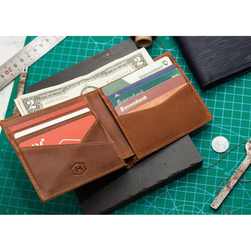 Ví Ngắn Enus Handcrafted Wallet HAVIAS_Nâu