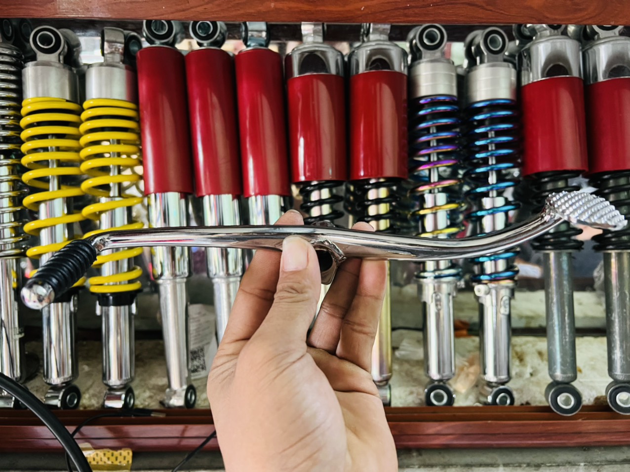 Cần đạp số 1s, hàng gia công. Gắn cho các dòng xe 67, 68, CD, CL...