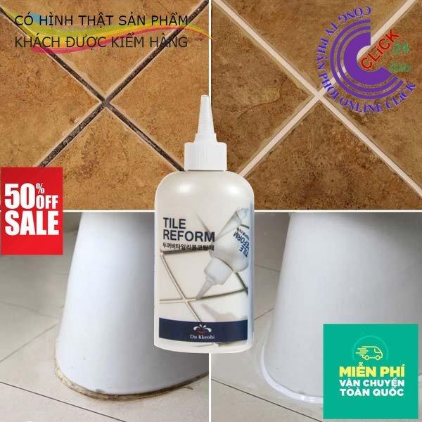 Chai Sơn Kẻ Chỉ Gạch Keo Chà Ron Sứ Đa Năng TILE REFORM 280ml - Cao Cấp Từ Hàn Quốc