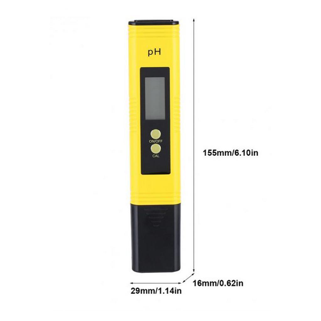 Digital PH meter pool water quality tester with 0 14 PH measuring range