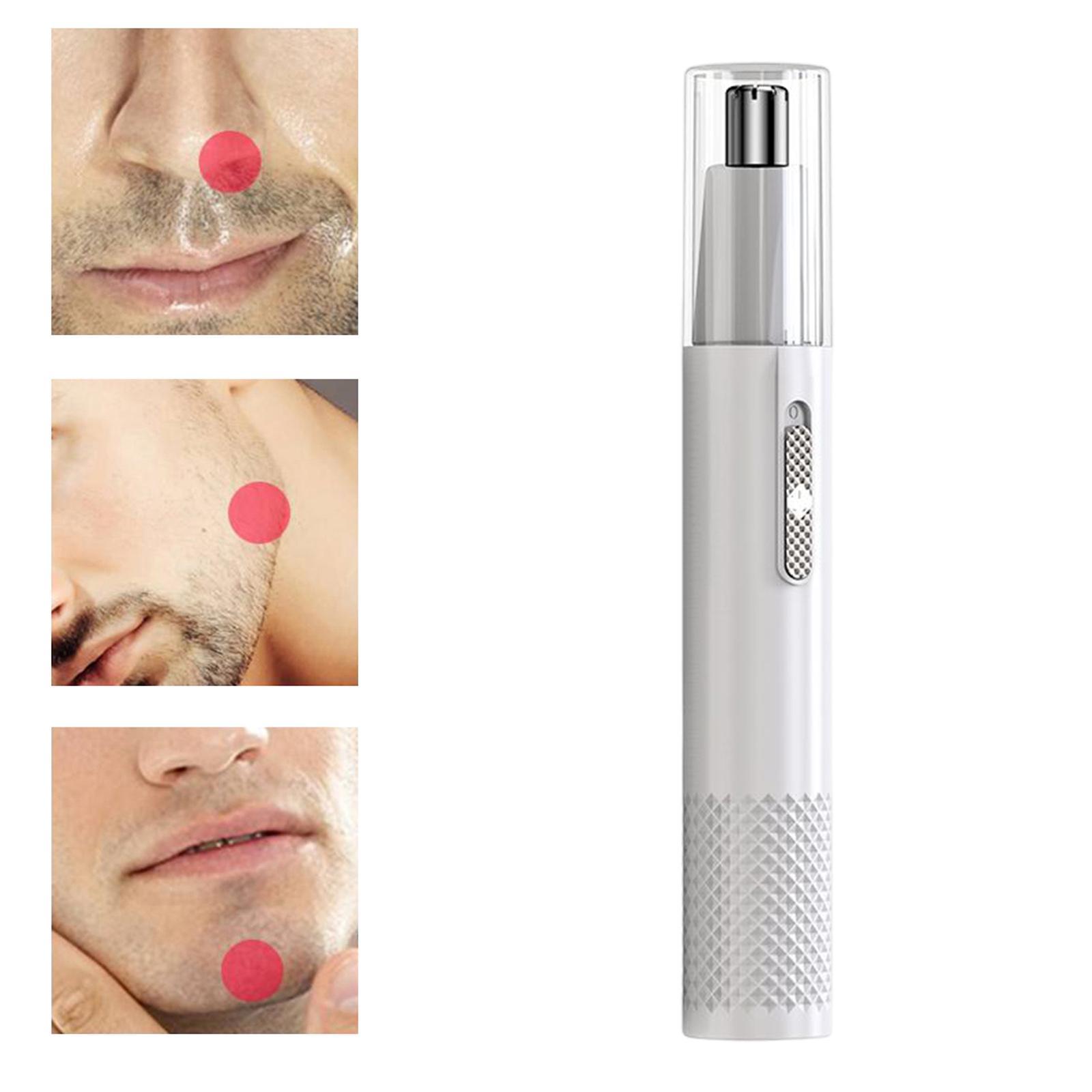 Nose Hair Trimmer Dual Blades Electric razor for Beard Leg Hair