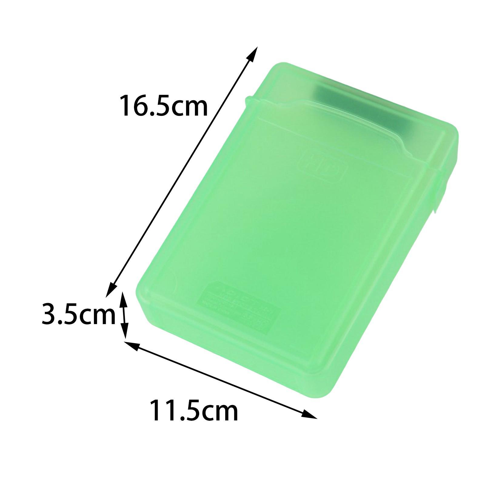 3.5inch HDD Case, Waterproof Shockproof Protection HDD Enclosure Protective Organizer