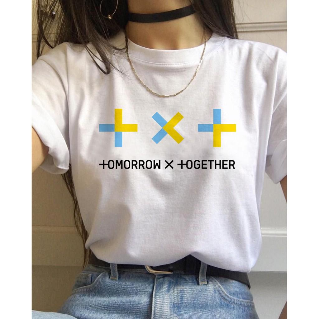 Áo phông In Hình Chữ Tomorrow Togetther