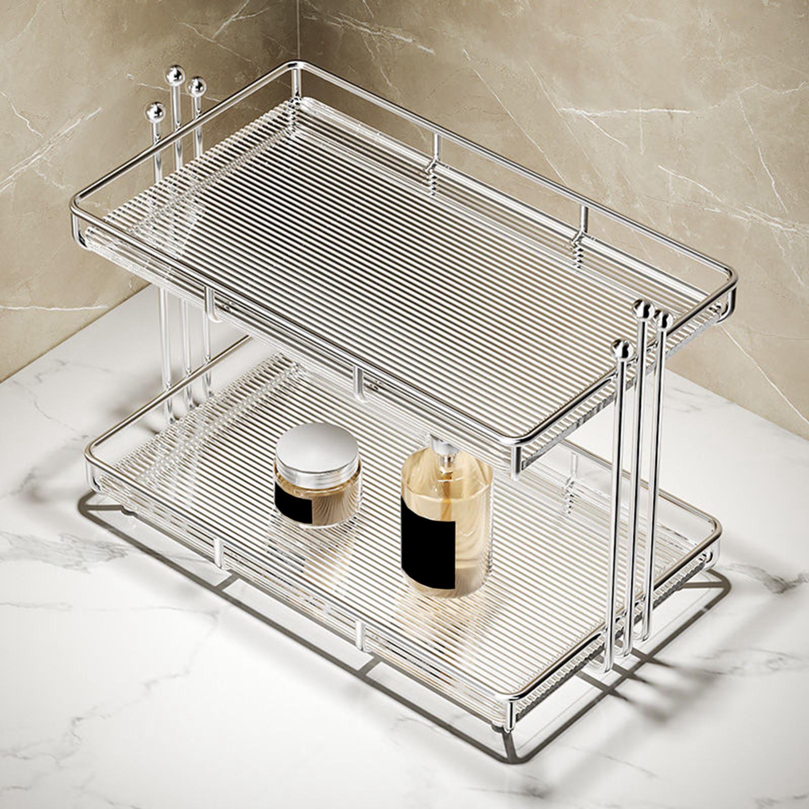 Makeup Perfume Organizer Display Stand Shelf Stand for Bathroom Office