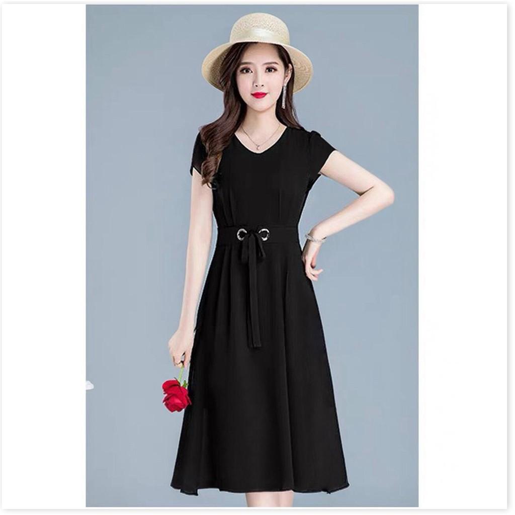 Đầm poly 2 da nữ dự tiệc siêu sang cho các chị em lựa chọn KHANH AN FASHION