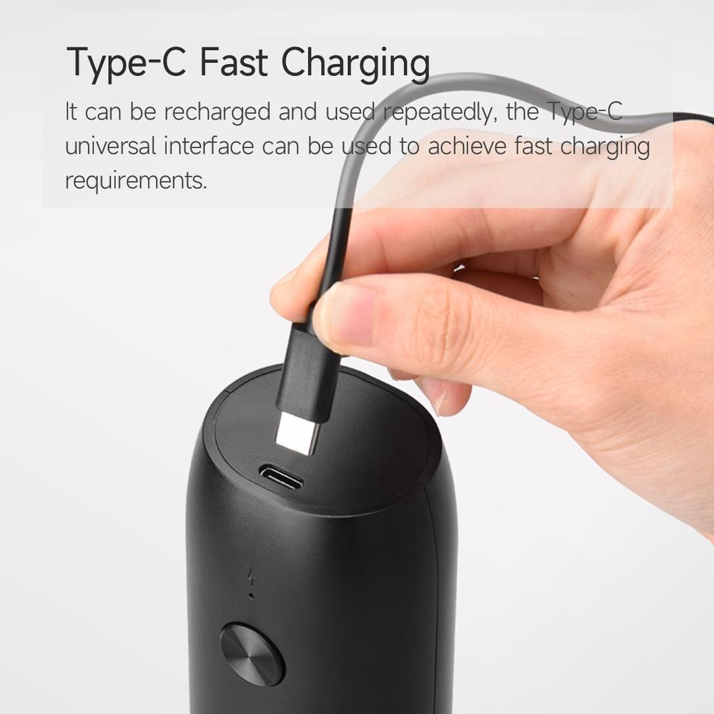 Máy xay tiêu XIAOMI YOUPIN hoạt động điện bằng gốm điều chỉnh được có đế sạc tiện lợi